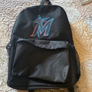 Marlins shirt size M and backpack bundle